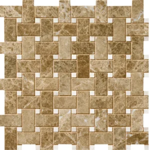 LIGHT EMPERADOR BASKET WEAVE Marmuro natūralus Marmuras