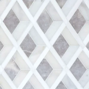 AFYON WHITE HIPODROME Marmuro — Mozaikų vonios