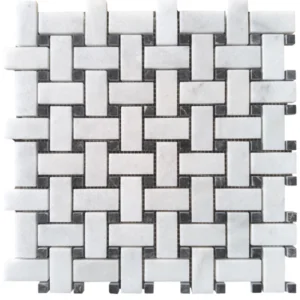 CARRARA BASKET WEAVE Marmuro — Mozaikų vonios