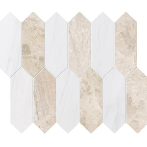 DIANA ROYAL PICKET Marmruo — Mozaikų vonios