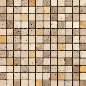 MIX Travertino sendinta — Mozaikų vonios