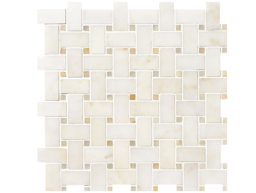 Marmuro afyon sugar mozaika basket weave