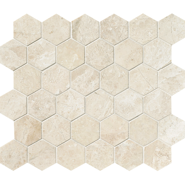 Marmuro diana royal mozaika hexagon