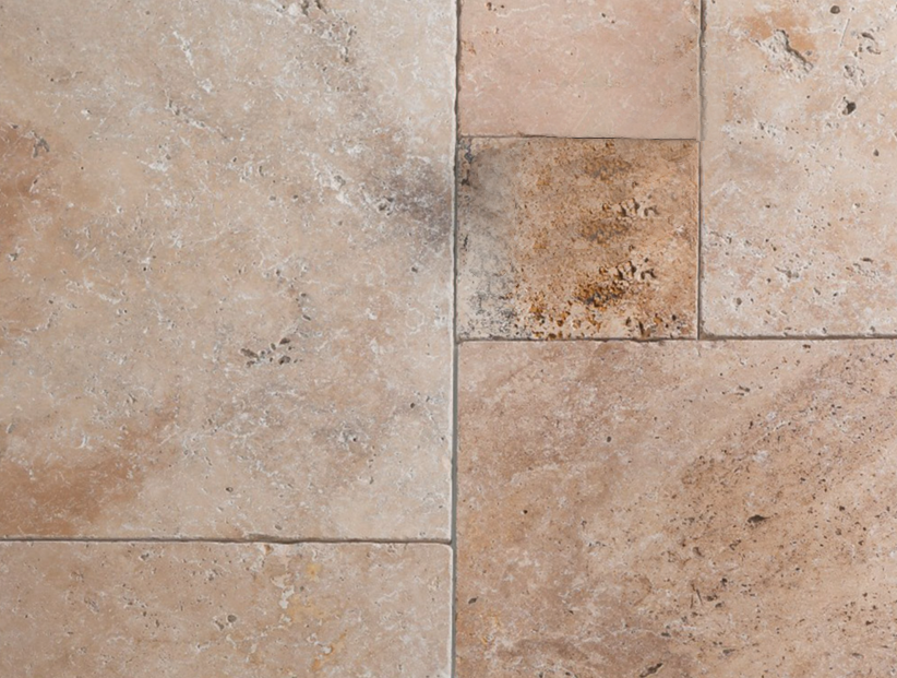 Travertinas classic rustic sendintas nepildytas