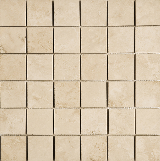 Travertino ivory matine pildyta mozaika