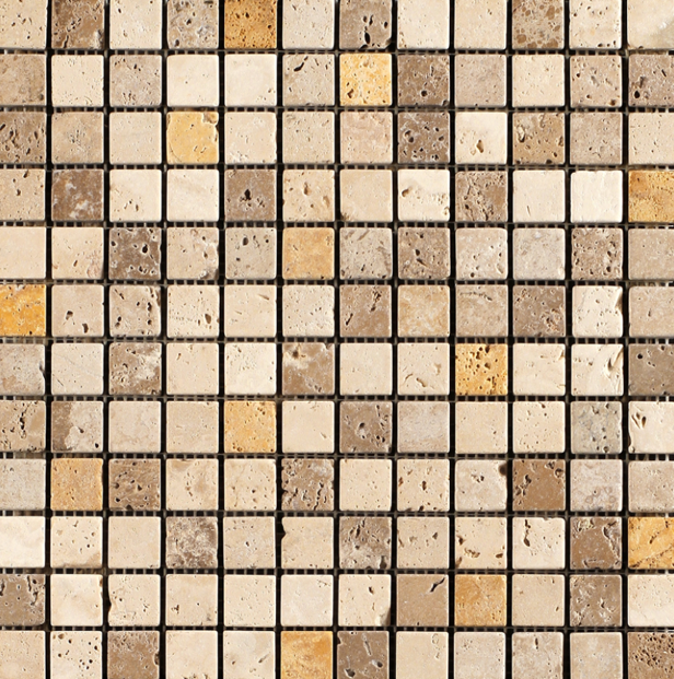 Travertino mix sendinta mozaika